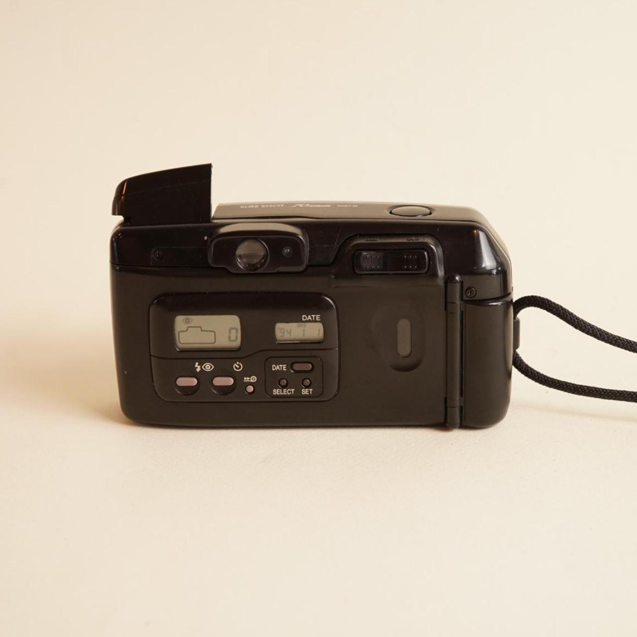 Canon SureShot 70 Zoom Film Camera | 35mm Point & Shoot | Tested & Working | Black