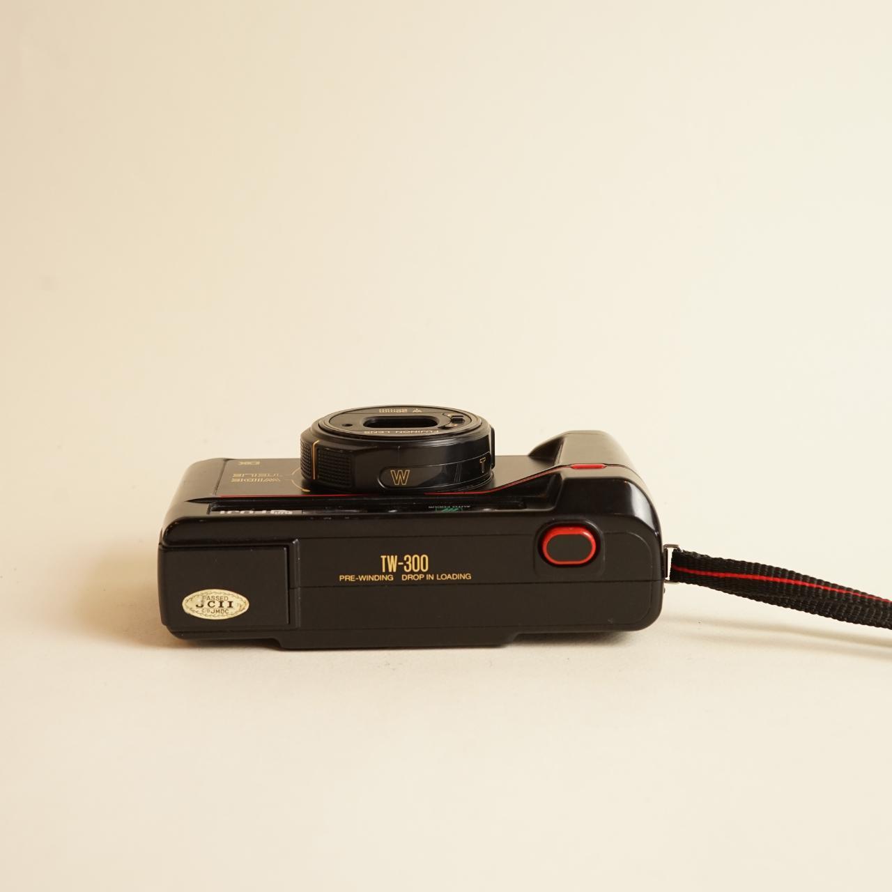 Fujifilm TW-300 Film Camera | 35mm Point & Shoot | Tested & Working | Black