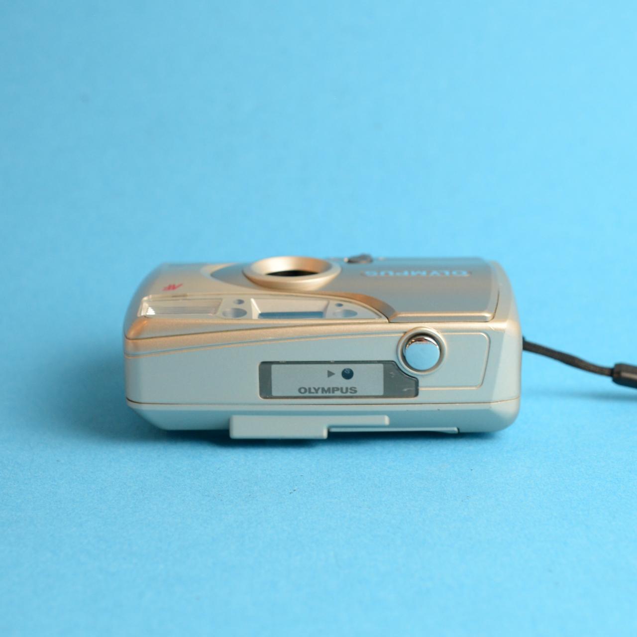 Olympus Trip AF 50 Film Camera | 35mm Point & Shoot | Tested & Working | Silver
