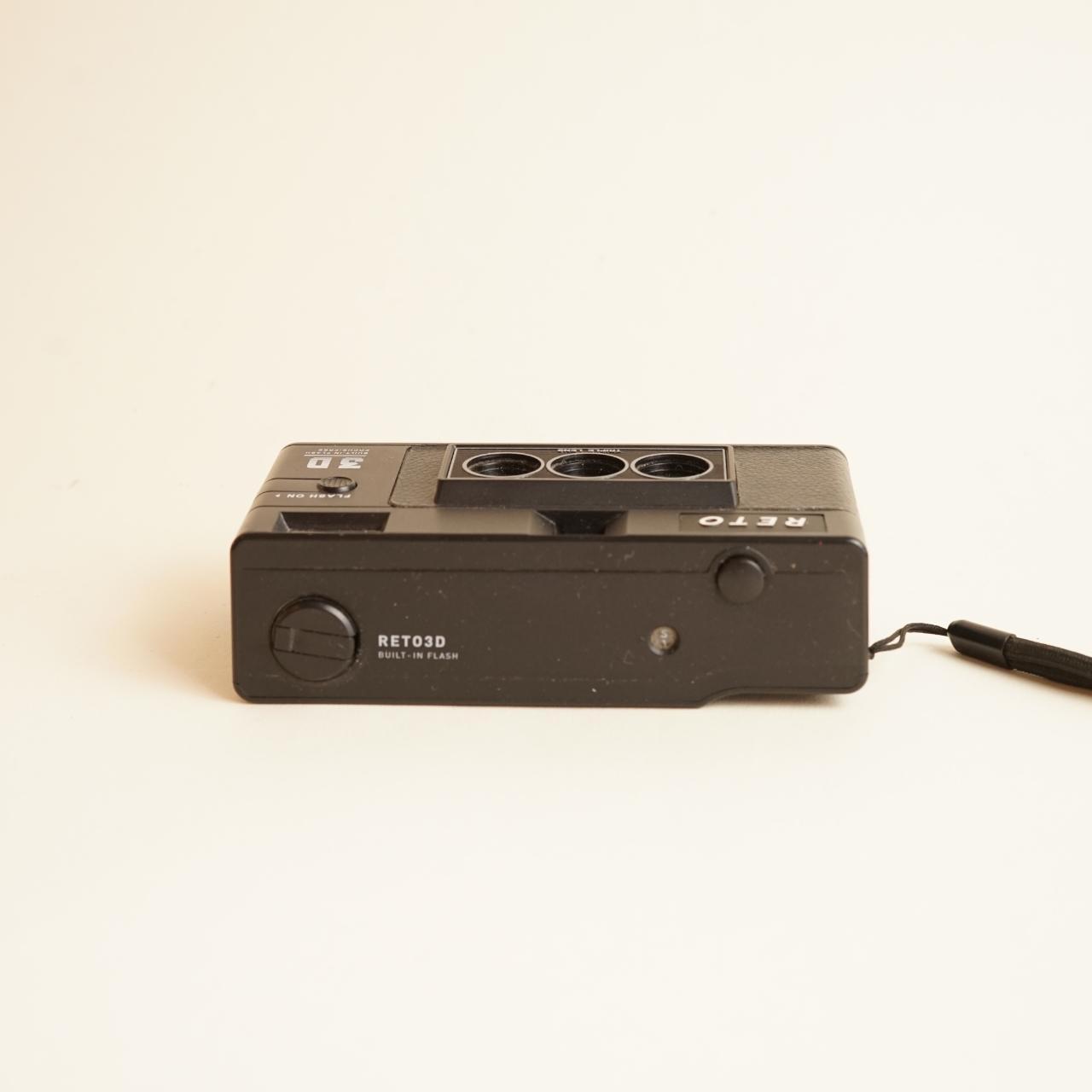 RETO3D Film Camera | 35mm 3D Stereo | Tested & Working | Black