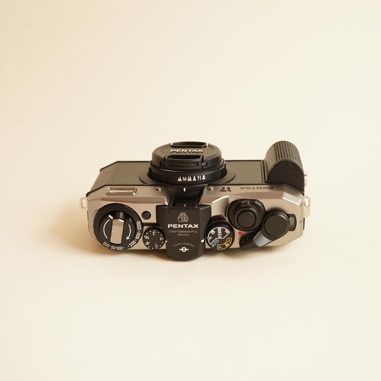 Pentax 17 Film Camera | Half-Frame 35mm | Brand New Release | Black & Silver