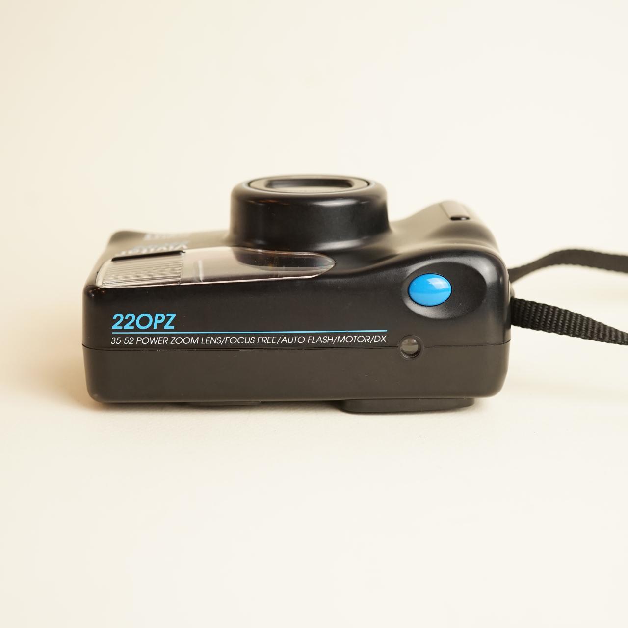 Vivitar 220PZ Film Camera | 35mm Point & Shoot | Read Description | Black