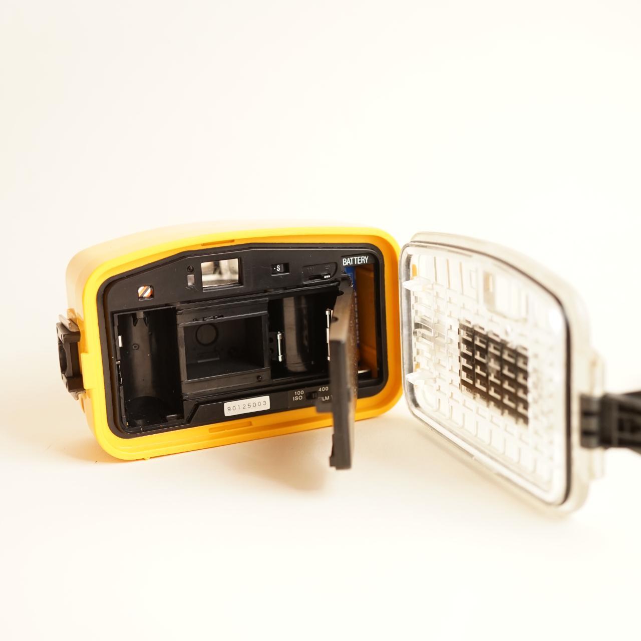 Sea & Sea MX-10 Underwater Film Camera w/ YS-40A Flash | 35mm | Tested & Working | Yellow