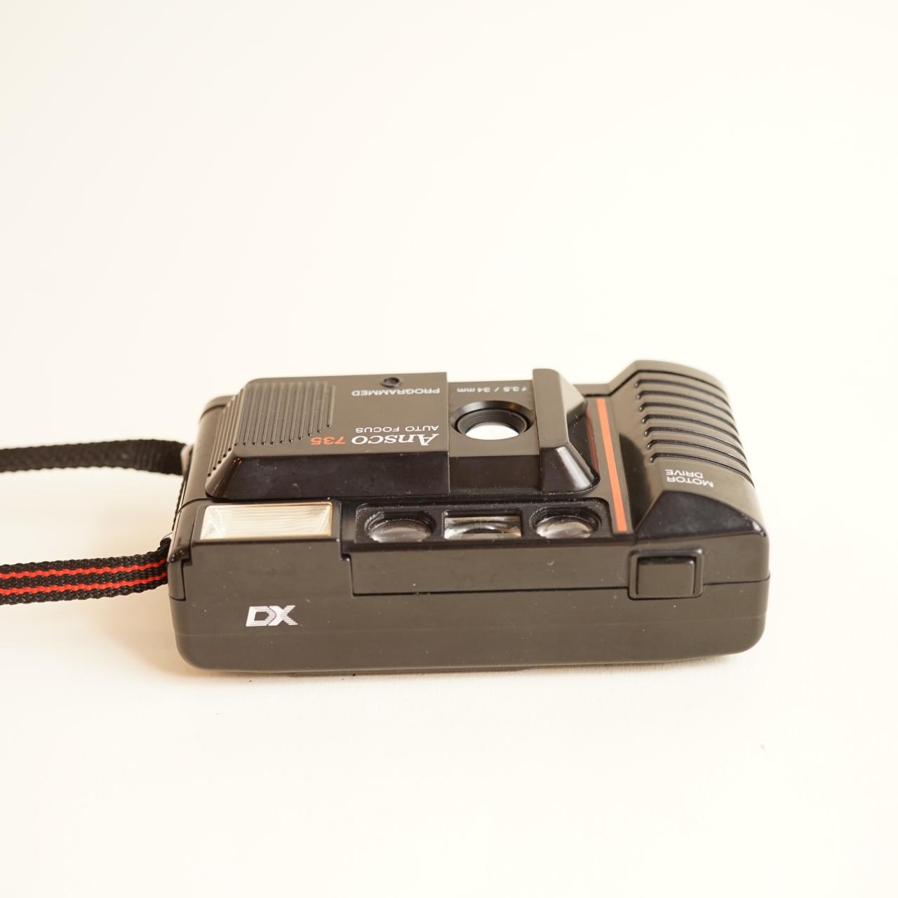 Ansco 735 Film Camera | 35mm Point & Shoot | Tested & Working | Black