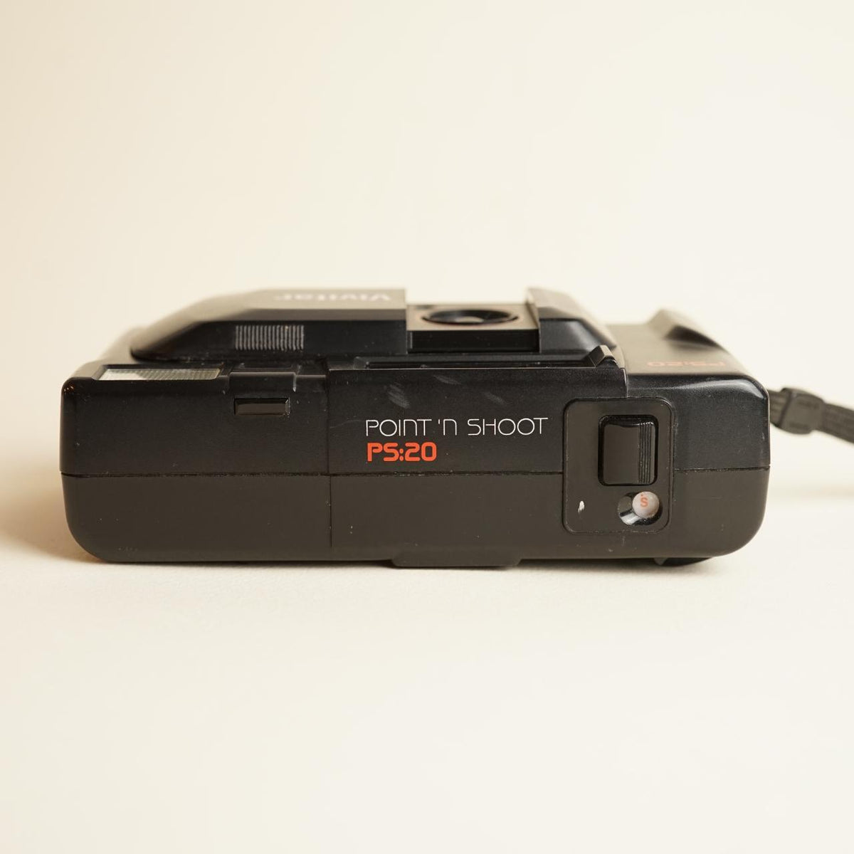 Vivitar PS:20 | 35mm Point & Shoot Film Camera | Tested & Working | Black