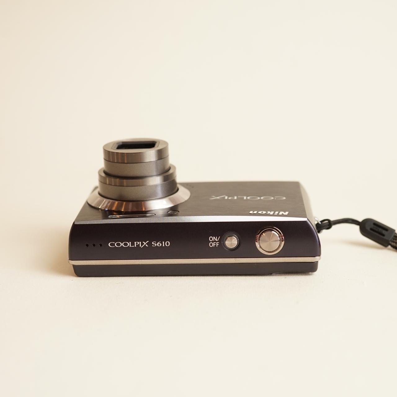 Nikon Coolpix S610 Digital Camera | 10MP | Read Description | Dark Purple