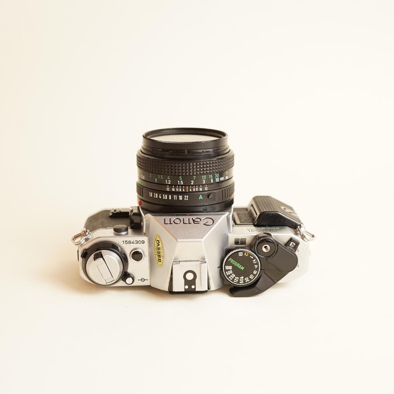 Canon AE-1 Film Camera | 35mm SLR | Tested & Working | Black & Silver