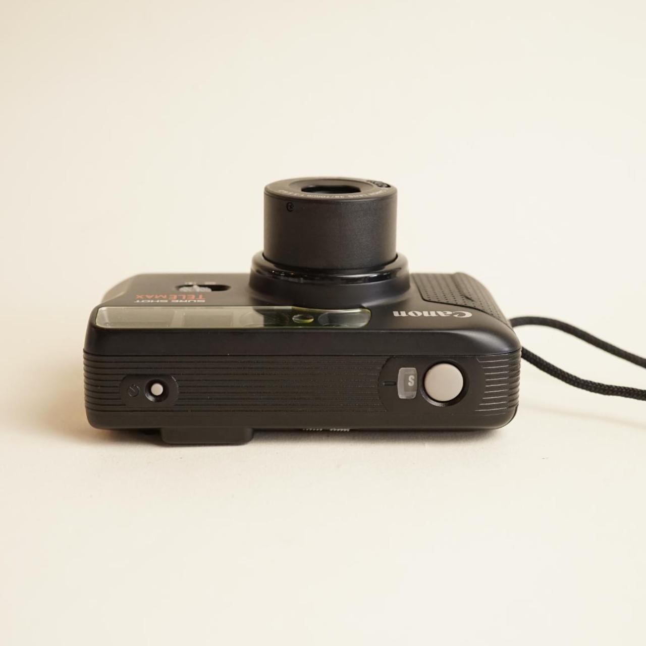 Canon SureShot TeleMax | 35mm Film Camera | Tested & Working | Black