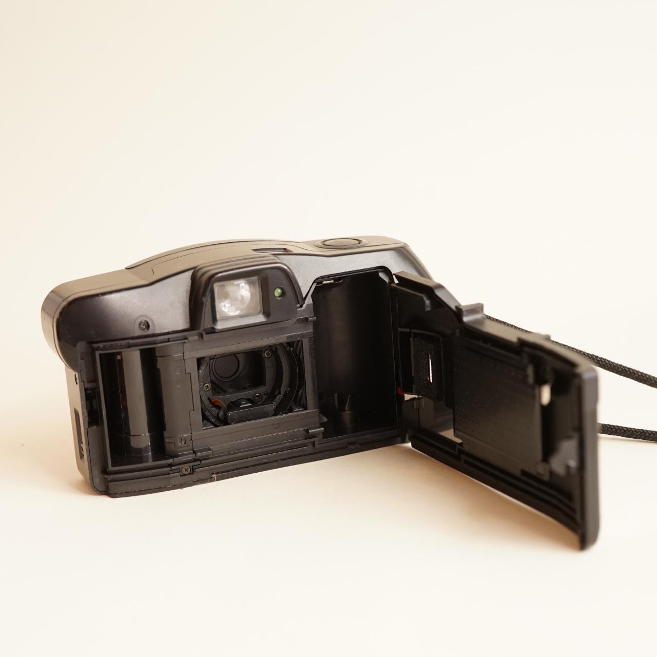 Canon Sure Shot 80 Tele Film Camera | 35mm Point & Shoot | Tested & Working | Black