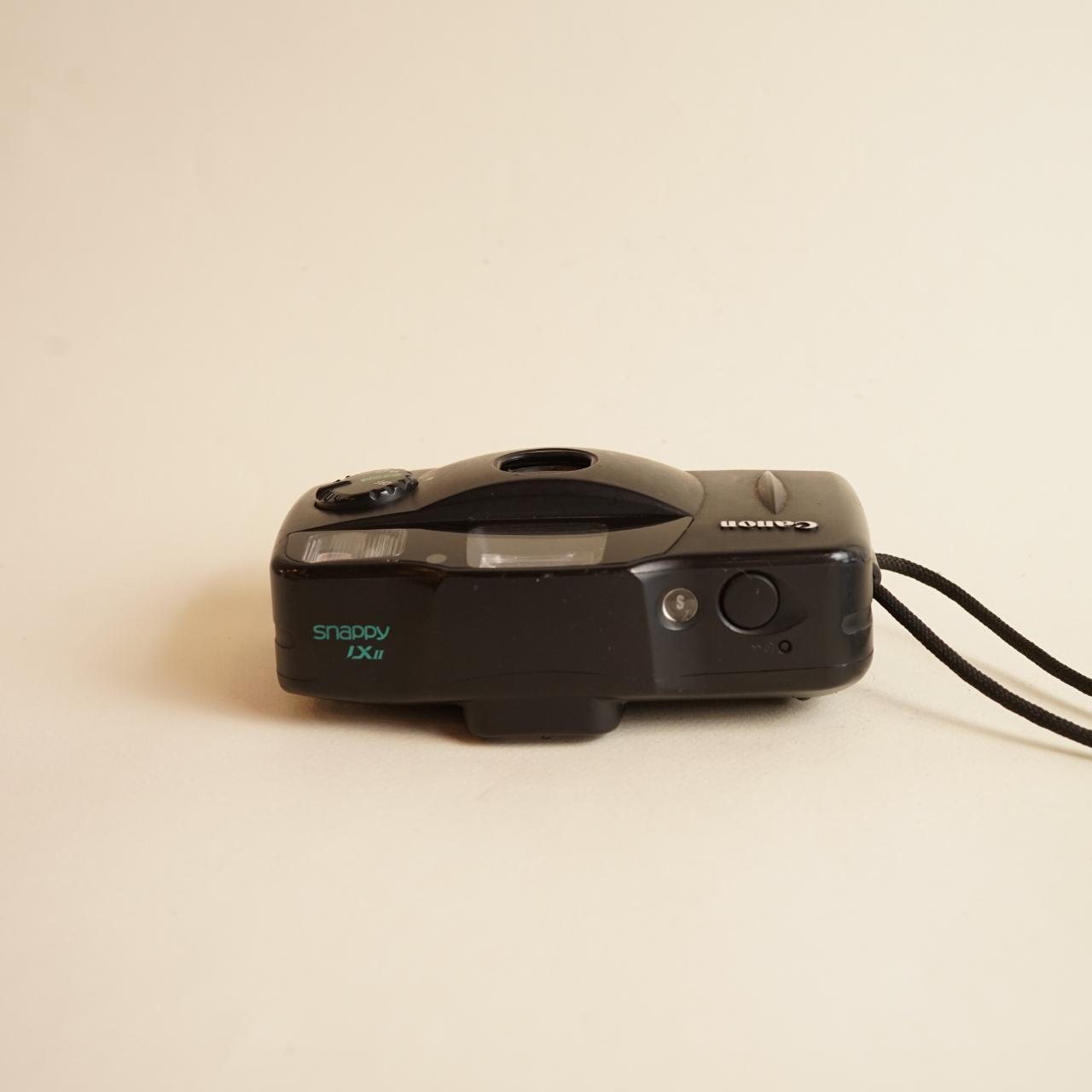 Canon Snappy LX II Film Camera | 35mm Point & Shoot | Tested & Working | Black