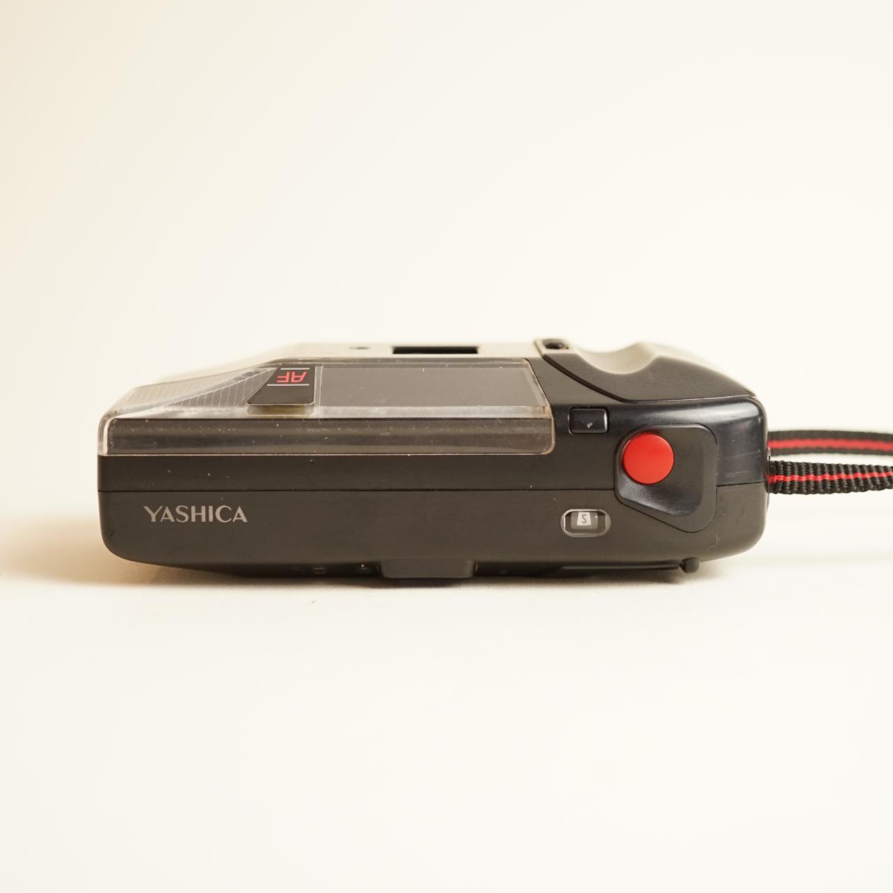 Yashica Ninja Star Film Camera | 35mm Point & Shoot | Tested & Working | Black