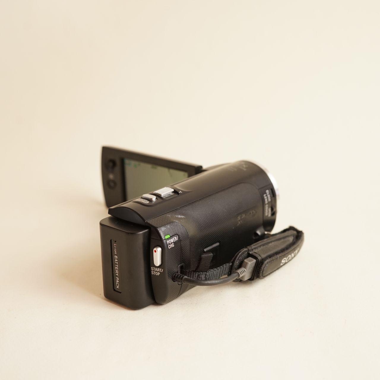 Sony Handycam HDR-CX220 Camcorder | Tested & Working | Black
