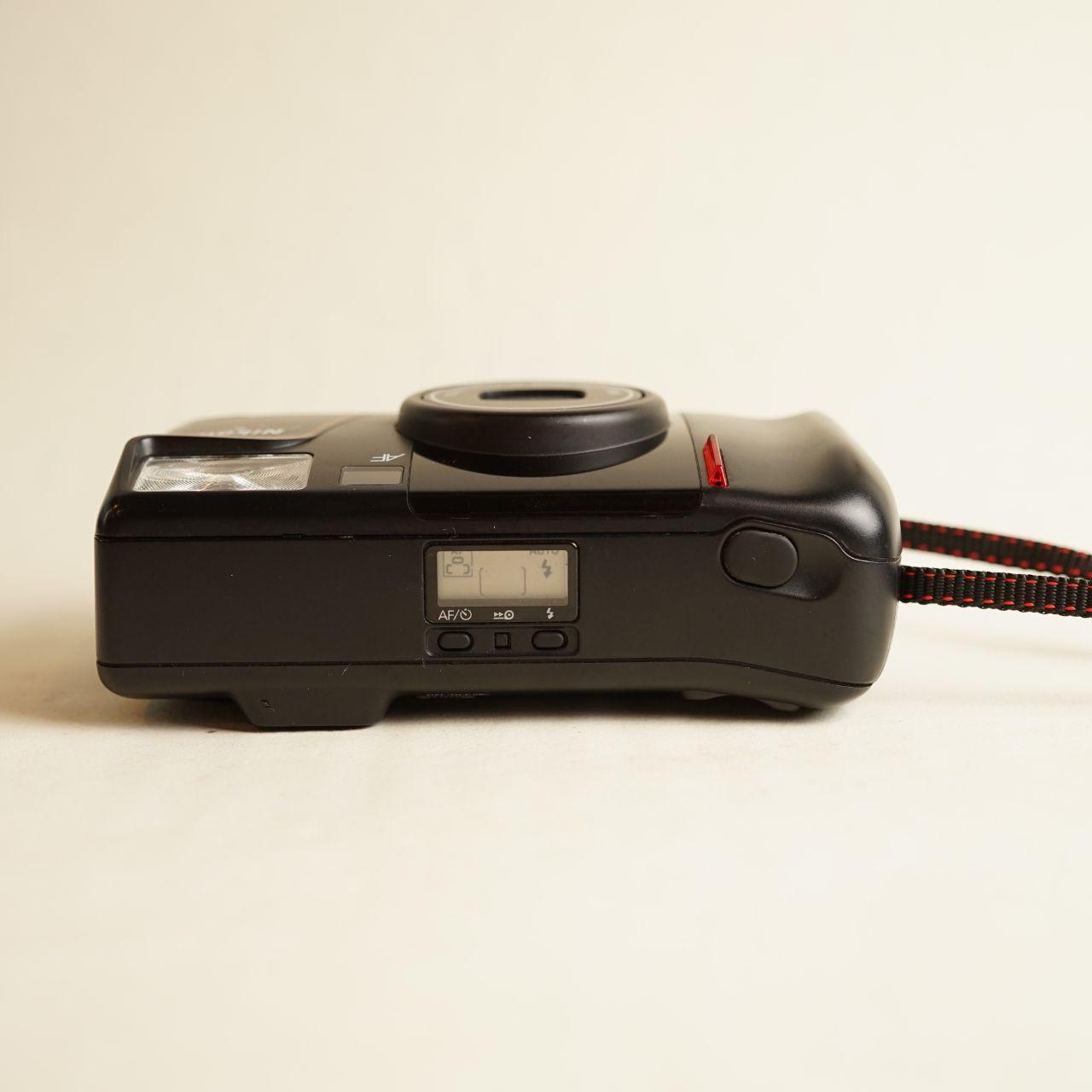 Nikon Zoom Touch 400 Film Camera | 35mm Point & Shoot | Tested & Working | Black