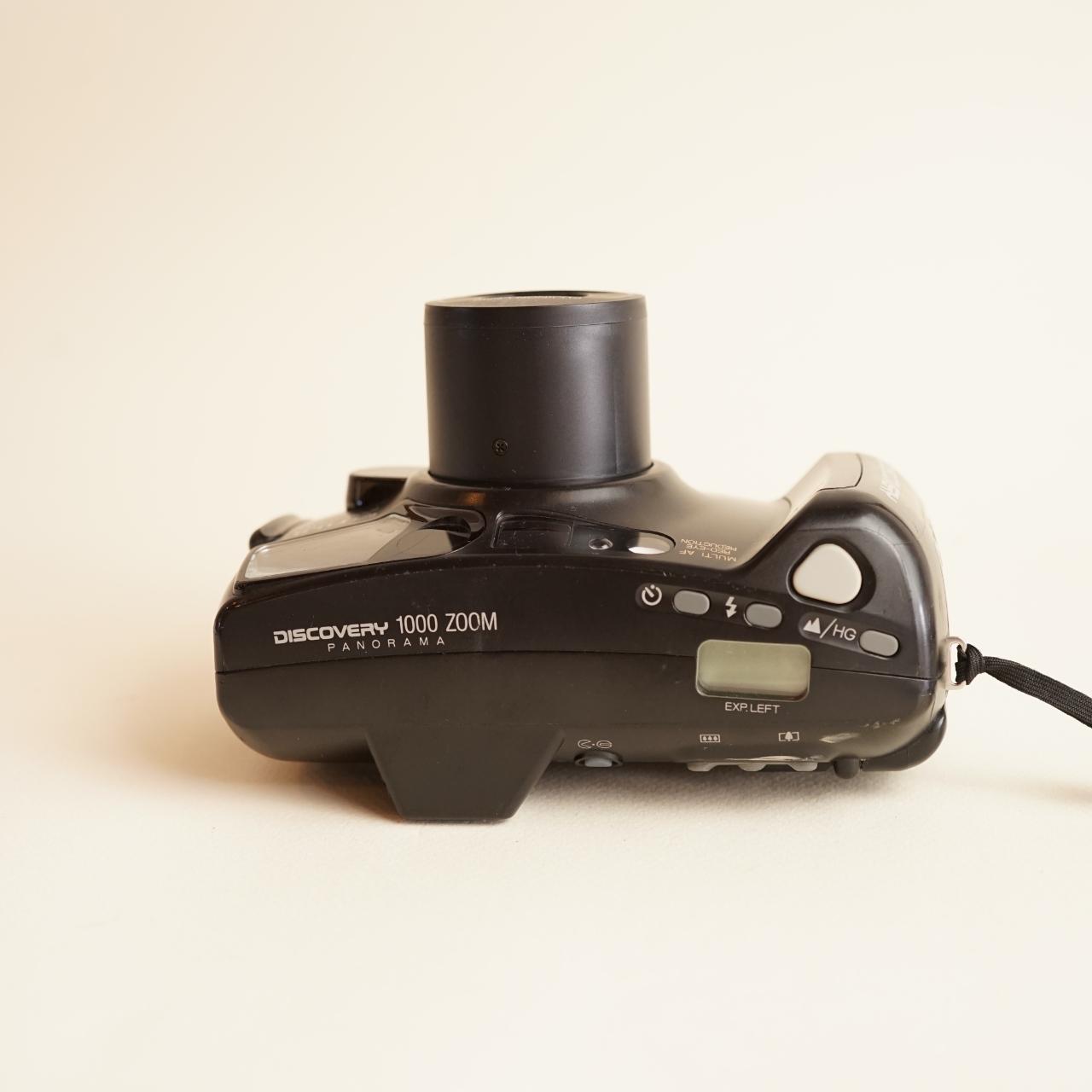 Fujifilm Discovery 1000 Zoom Film Camera | 35mm Point & Shoot | Tested & Working | Black