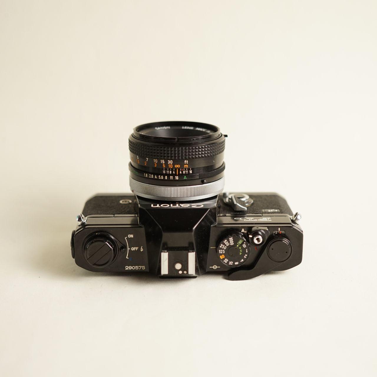 Canon FTb | FULLY CLA'd 35mm SLR Film Camera | Tested & Working | Black & Silver