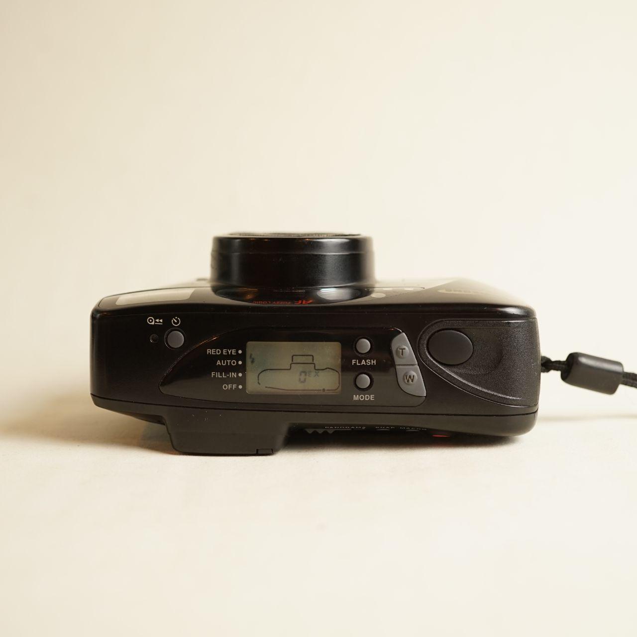 Samsung Slim Zoom 1150 Film Camera | 35mm Point & Shoot | Tested & Working | Black