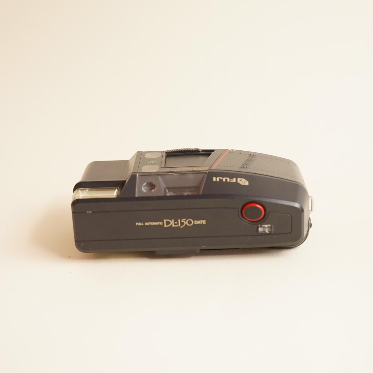 Fujifilm DL-150 Date Film Camera | 35mm Point & Shoot | Tested & Working | Black