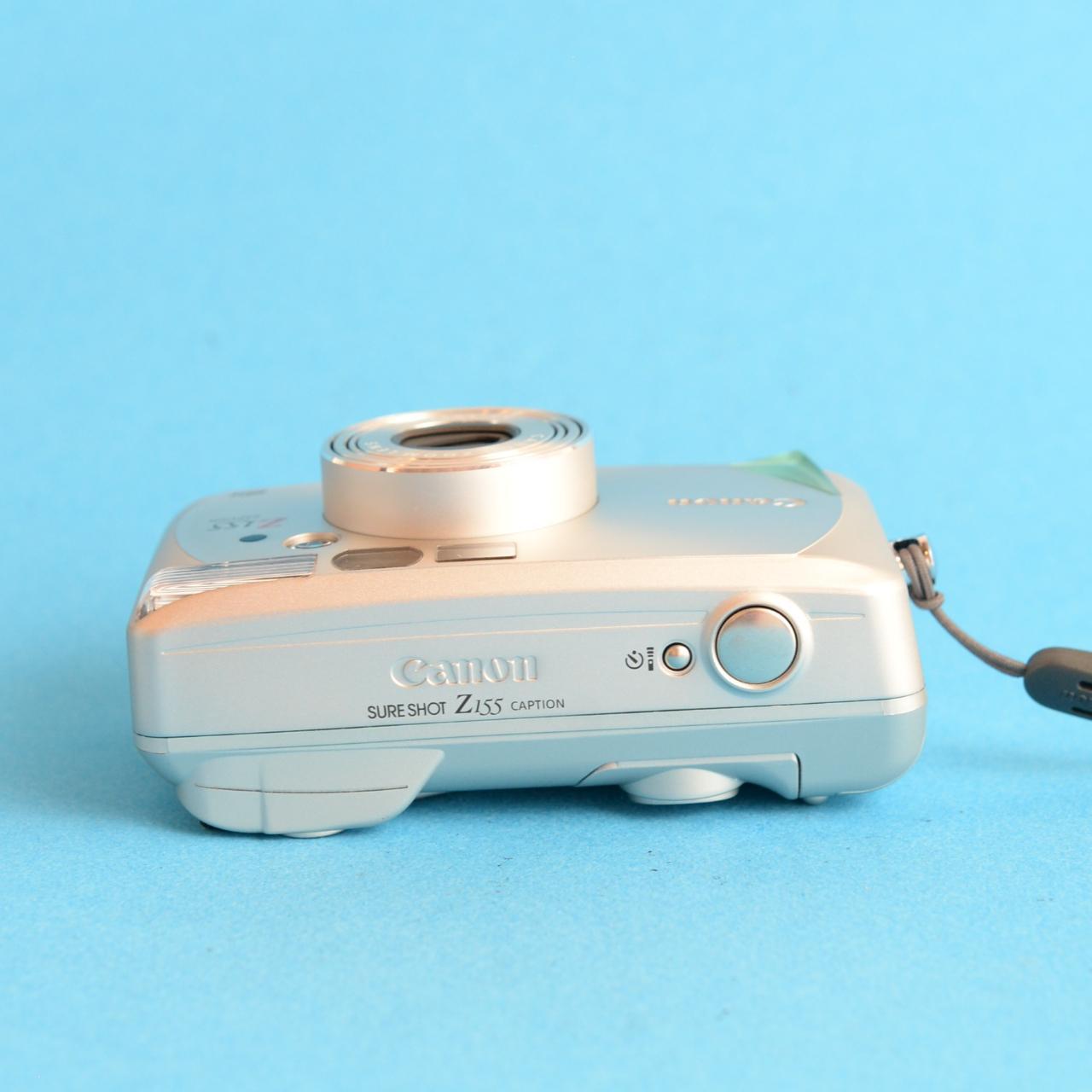 Canon Sure Shot Z155 Film Camera | 35mm Point & Shoot | Tested & Working | Silver