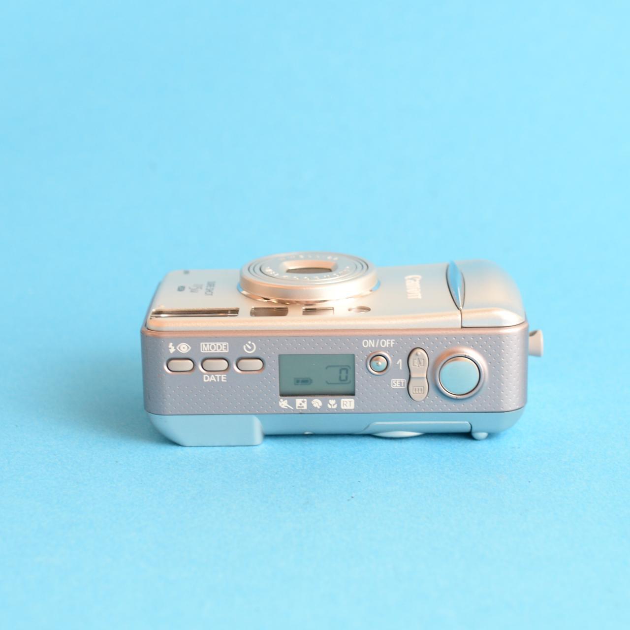 Canon Sure Shot 115u Film Camera | 35mm Point & Shoot | Tested & Working | Silver