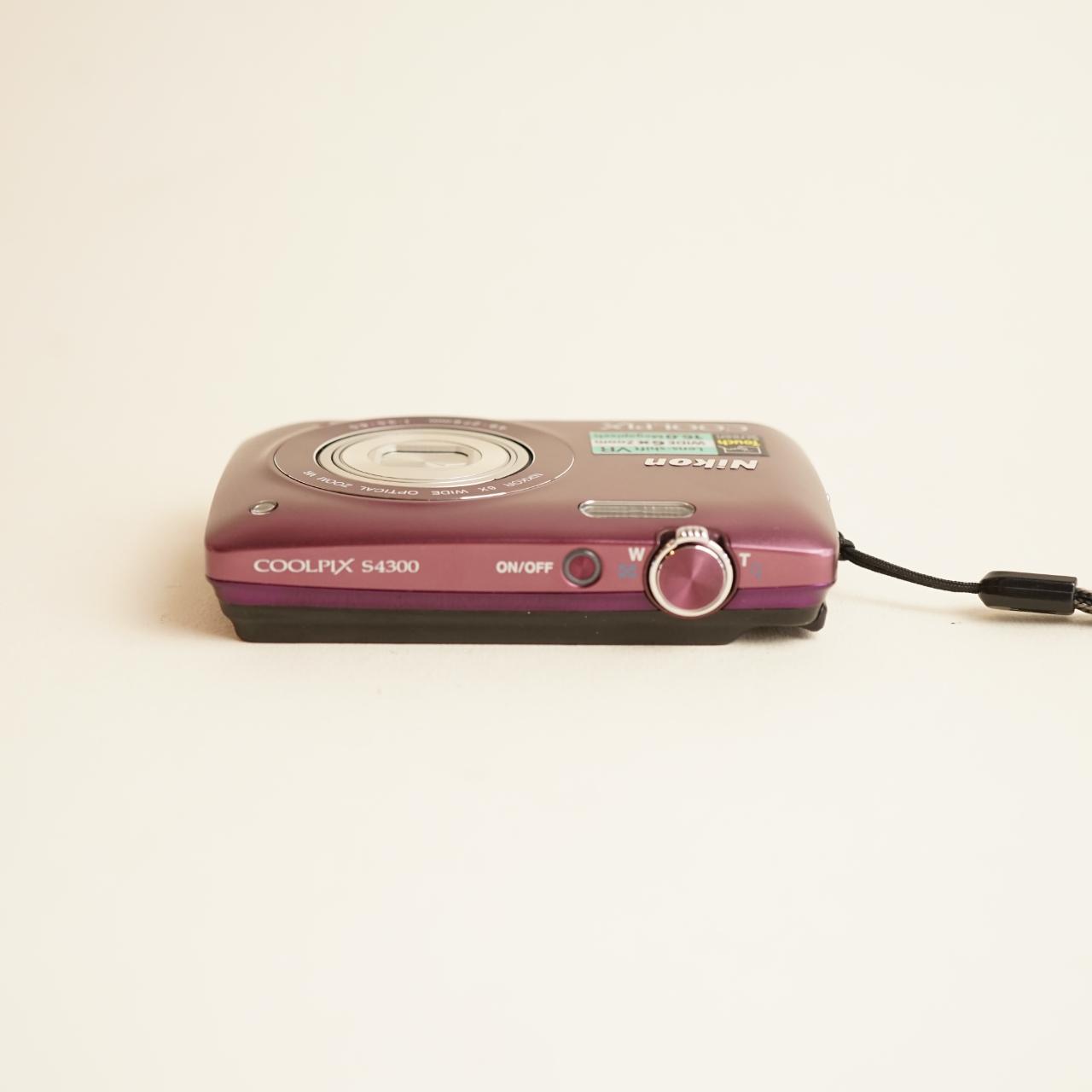 Nikon Coolpix S4300 | 16MP | Tested & Working | Purple