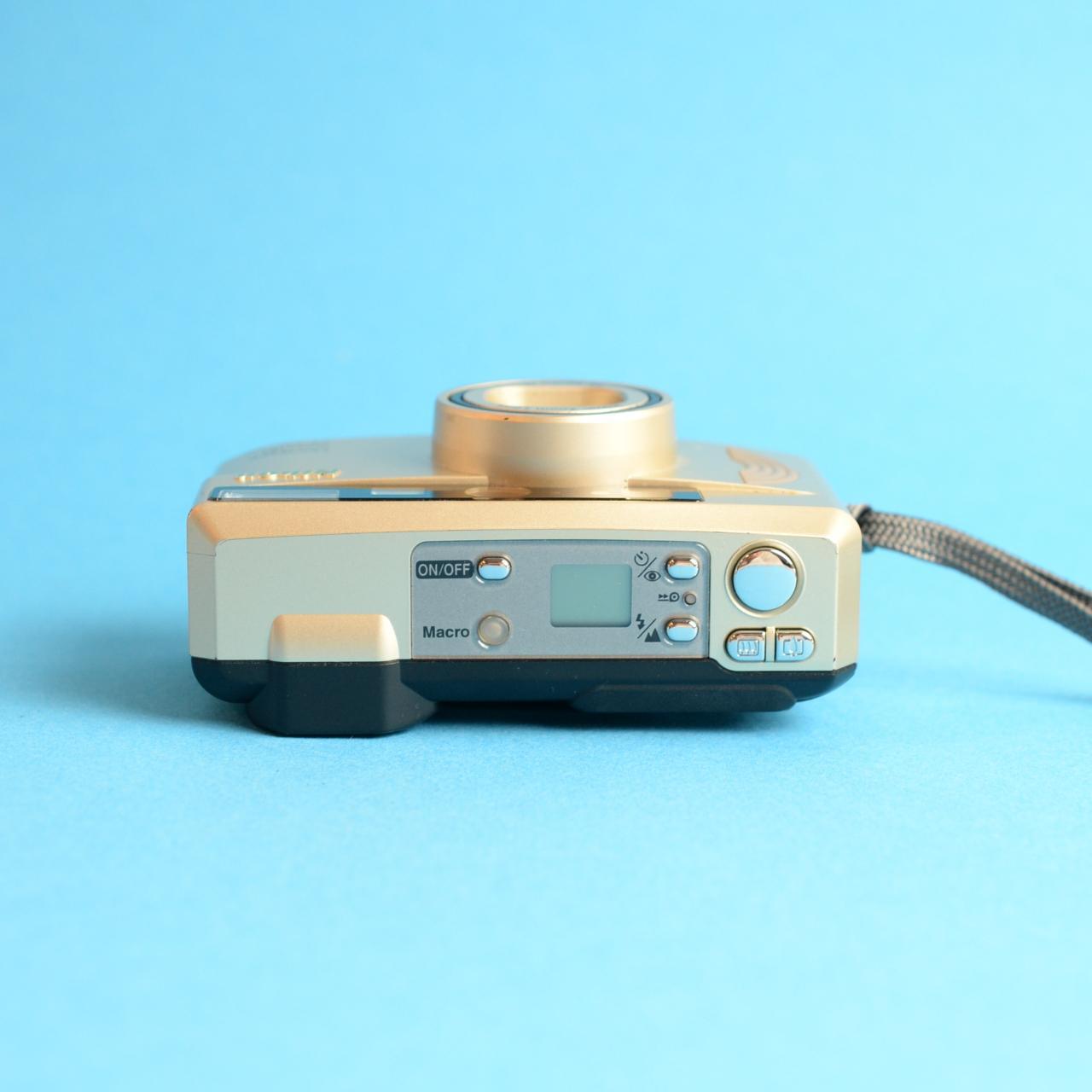 Nikon One Touch Zoom 90 Film Camera | 35mm Point & Shoot | Tested & Working | Gold