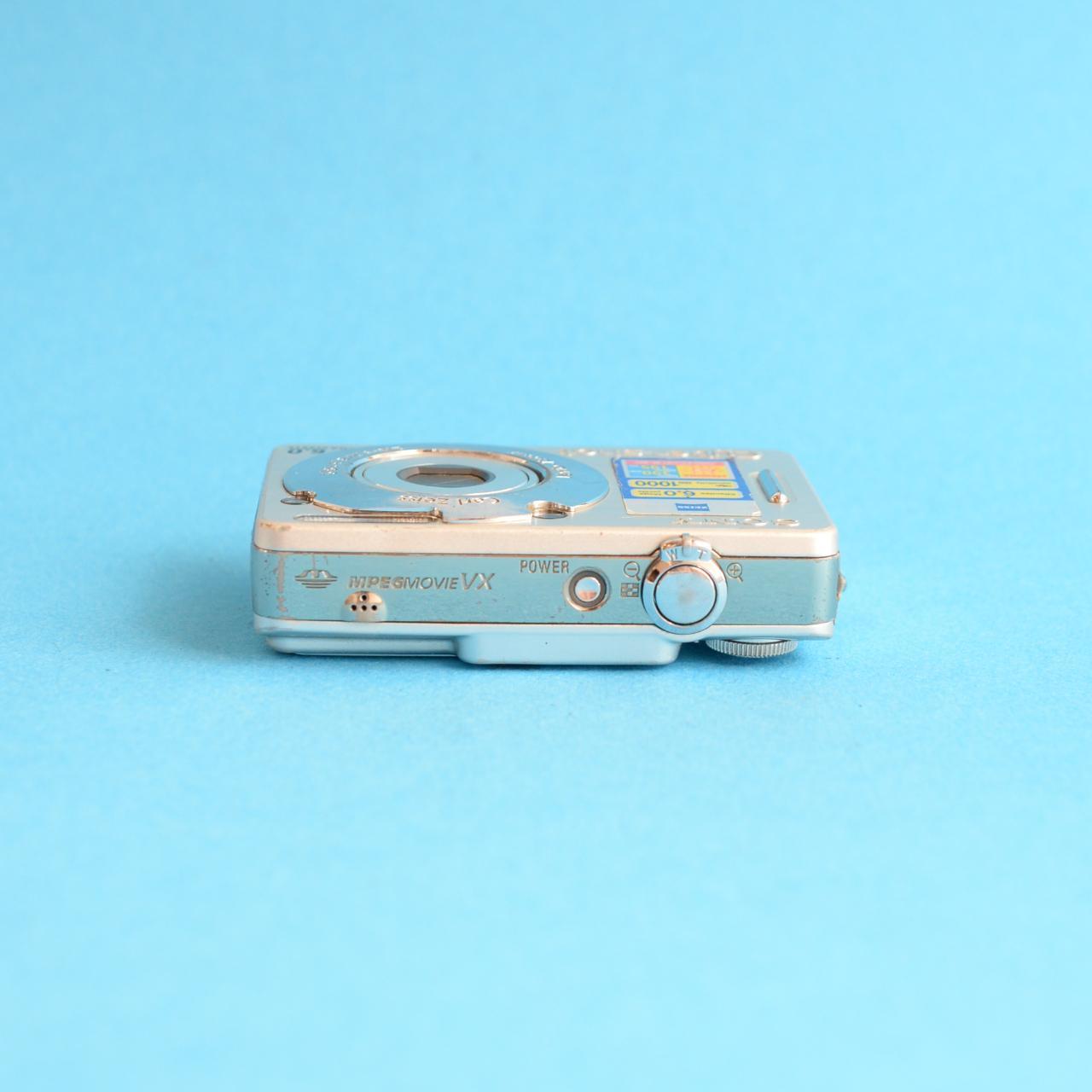 Sony CyberShot DSC-W50 Digital Camera | 6MP | Tested & Working | Silver