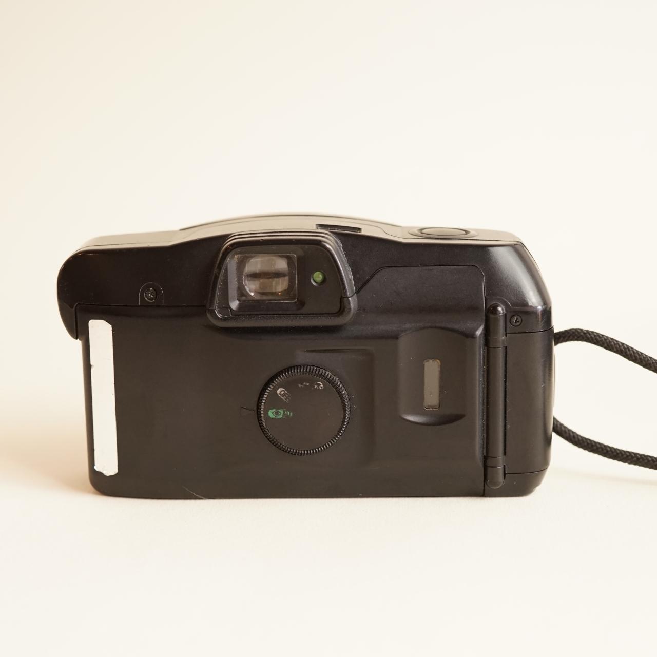 Canon Sure Shot 80 Tele Film Camera | 35mm Point & Shoot | Tested & Working | Black