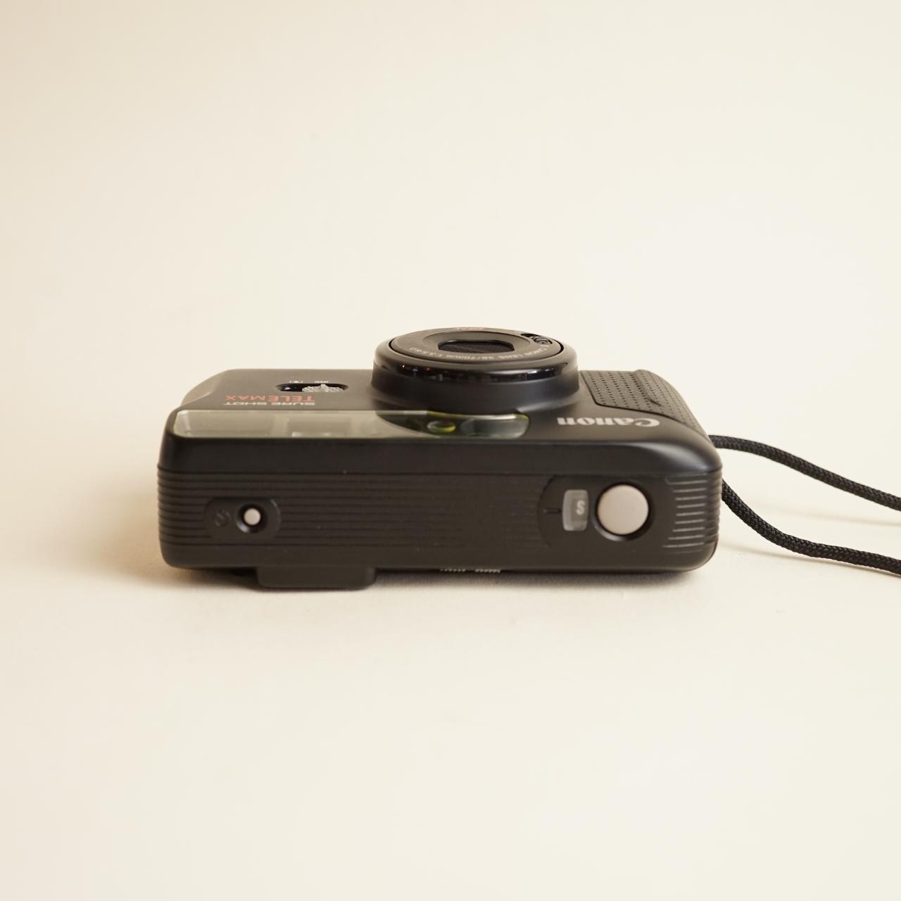 Canon SureShot TeleMax | 35mm Film Camera | Tested & Working | Black