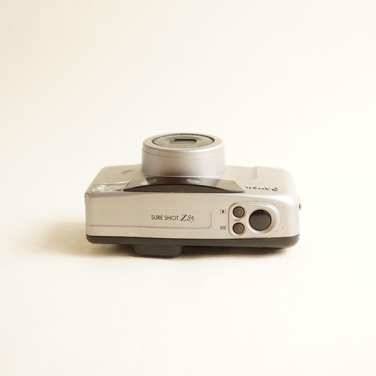 Canon Sure Shot Z85 Film Camera | 35mm Point & Shoot | Tested & Working | Silver