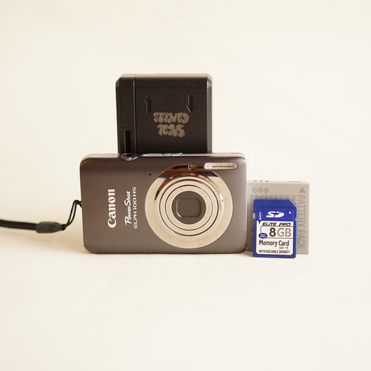 Canon PowerShot ELPH 100 HS Digital Camera | 12MP | Read Description | Grey