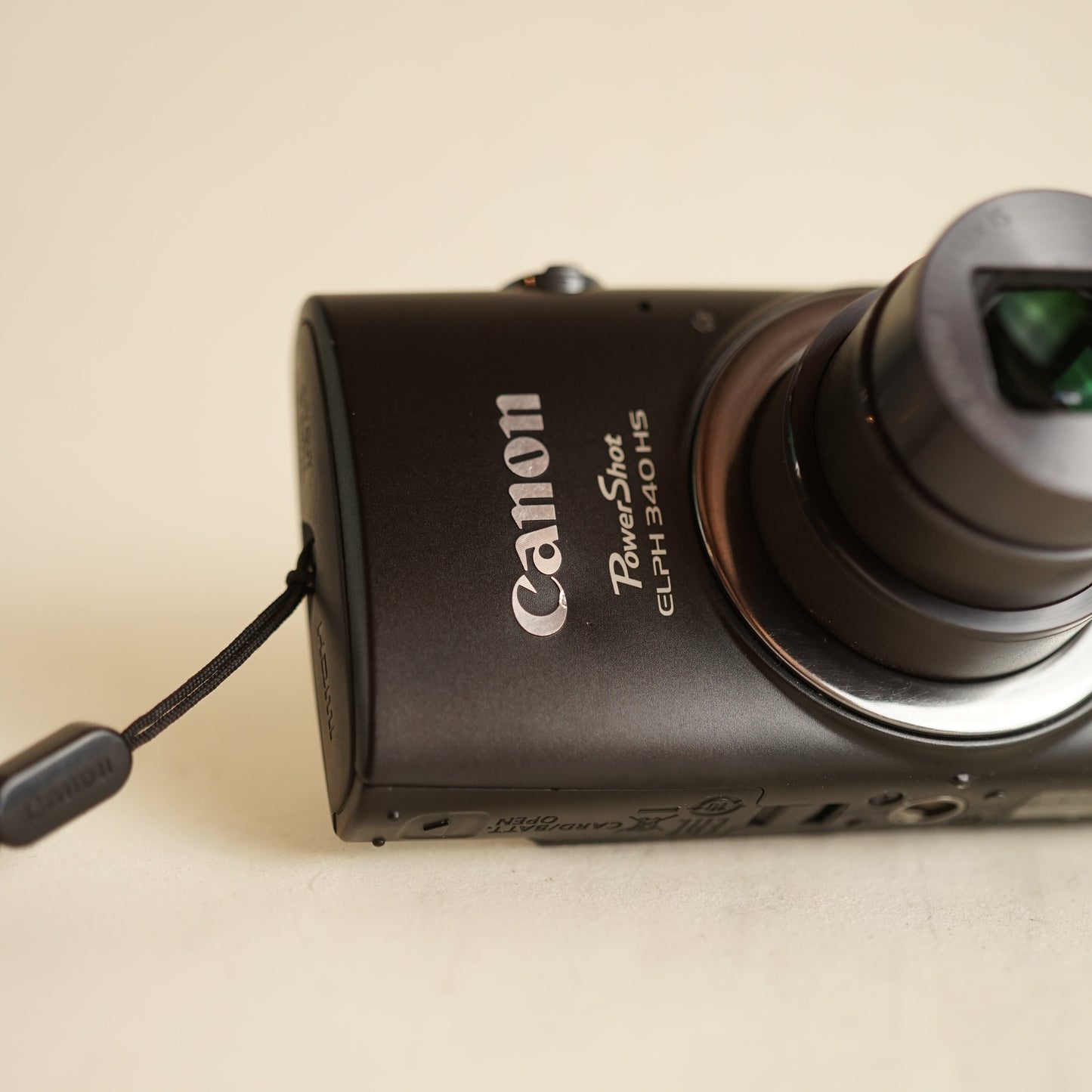 Canon PowerShot ELPH 340 HS Digital Camera | 16MP | Tested & Working | Black