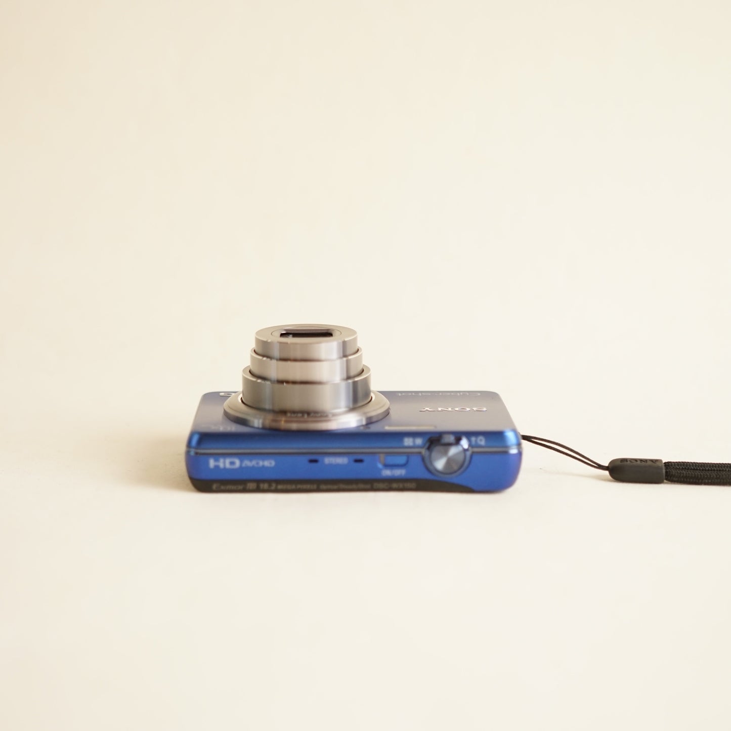 Sony CyberShot DSC-WX150 Digital Camera | 18.2MP | Tested & Working | Blue