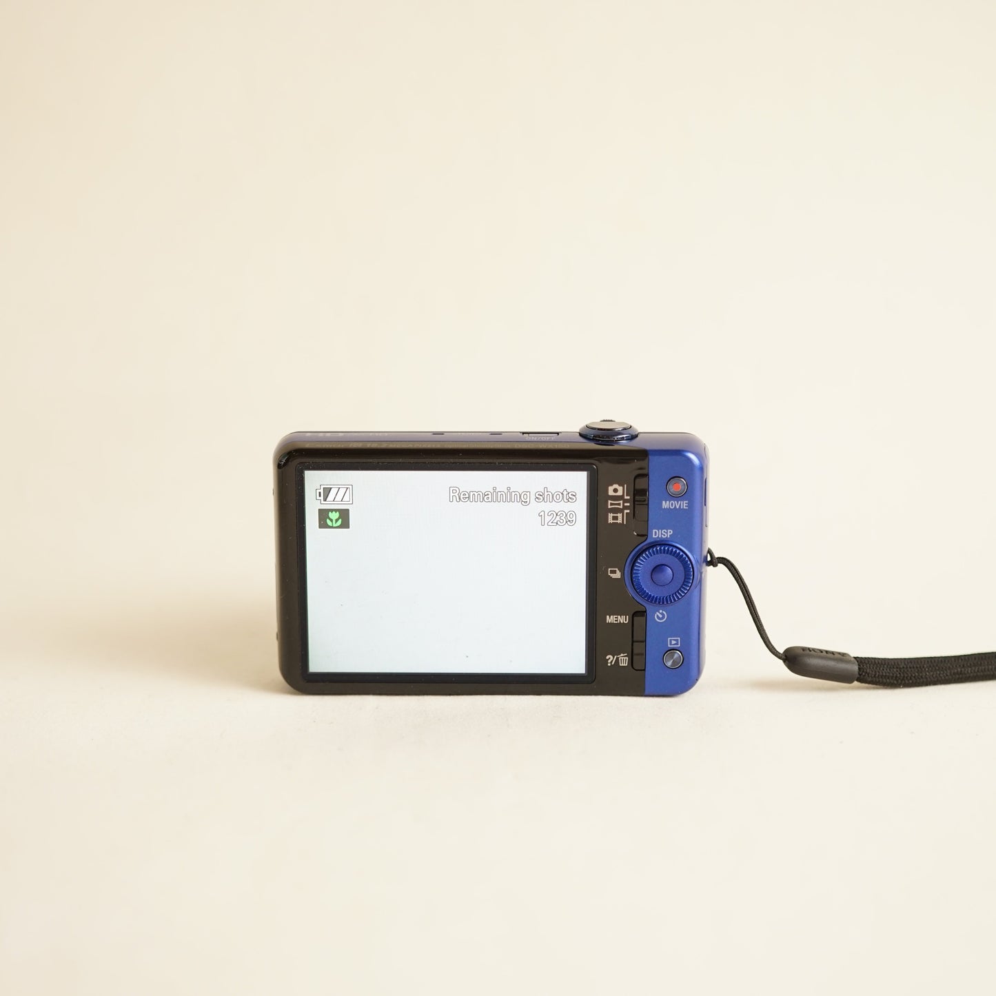 Sony CyberShot DSC-WX150 Digital Camera | 18.2MP | Tested & Working | Blue