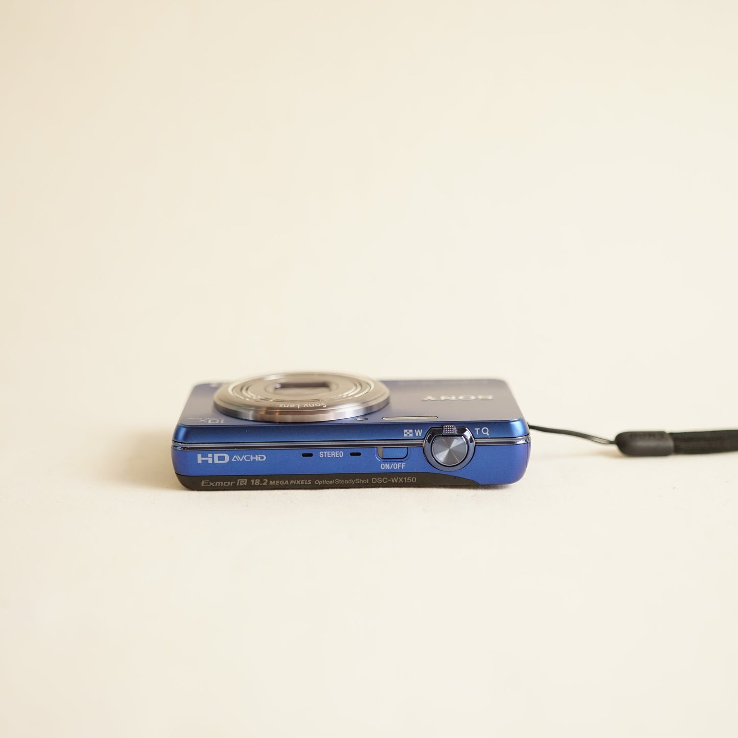 Sony CyberShot DSC-WX150 Digital Camera | 18.2MP | Tested & Working | Blue