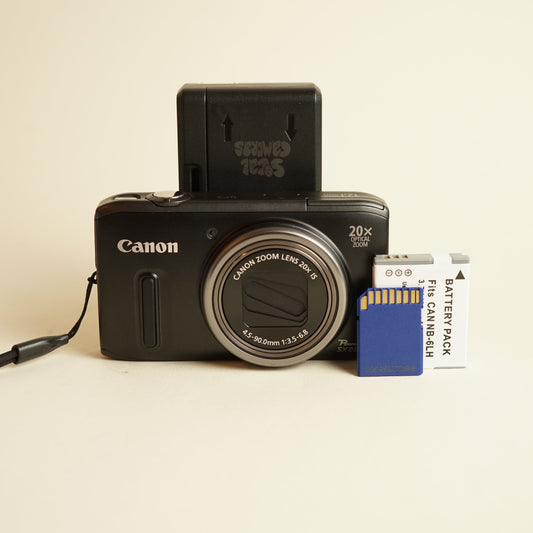 Canon PowerShot SX260 HS Digital Camera | 12.1MP | Read Description | Black
