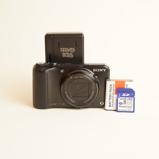 Sony Cyber-shot DSC-H90 Digital Camera | 16.1MP | Tested & Working | Black