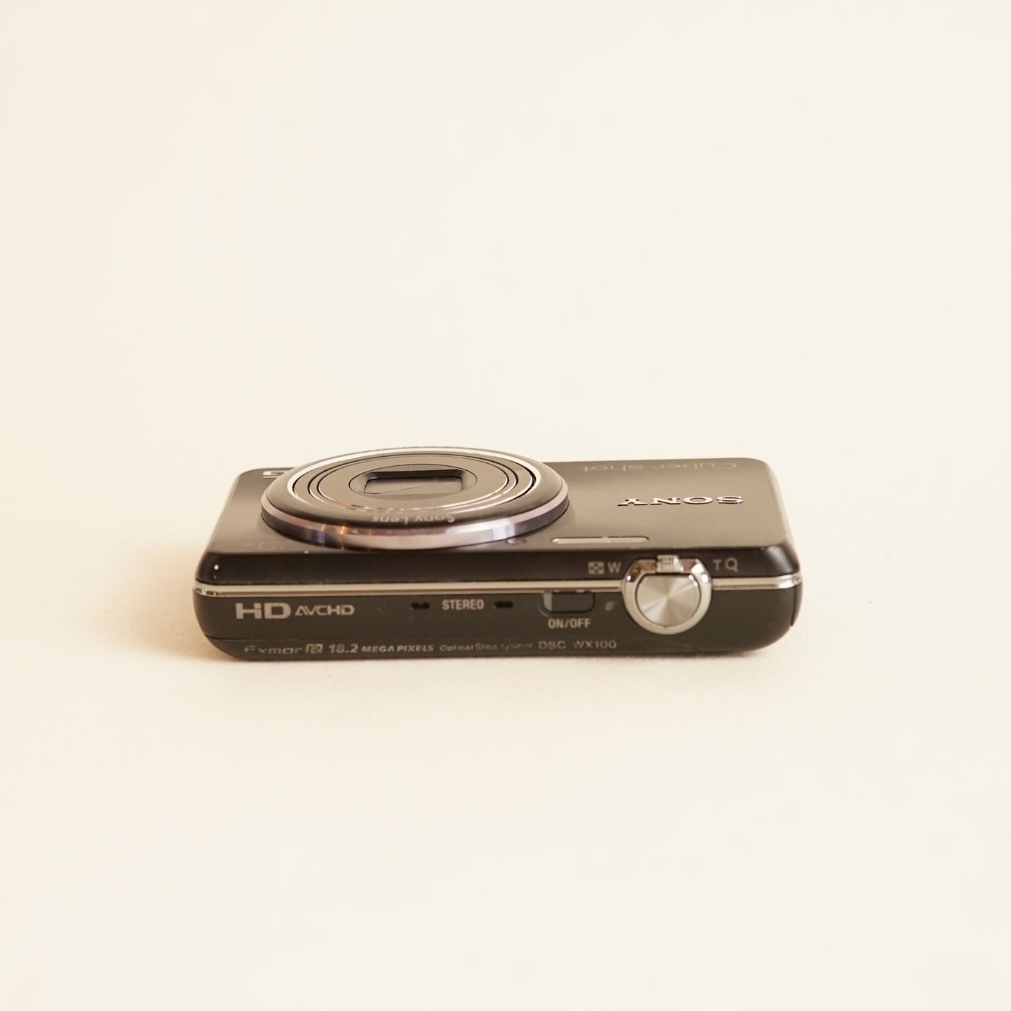 Sony Cyber-shot DSC-WX100 Digital Camera | 18.2MP | Tested & Working | Black