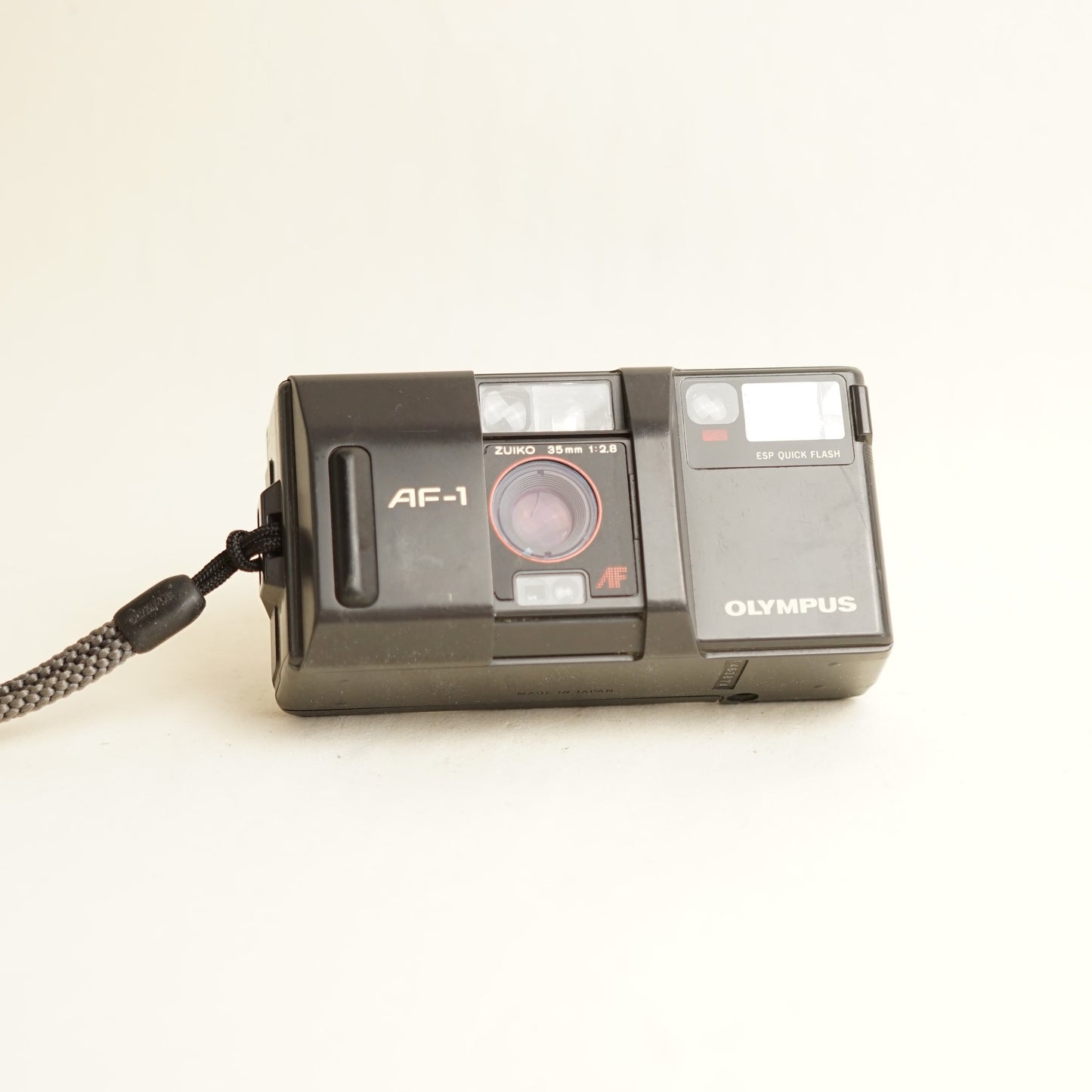 Olympus AF-1 Film Camera | 35mm Point & Shoot | Tested & Working | Grey