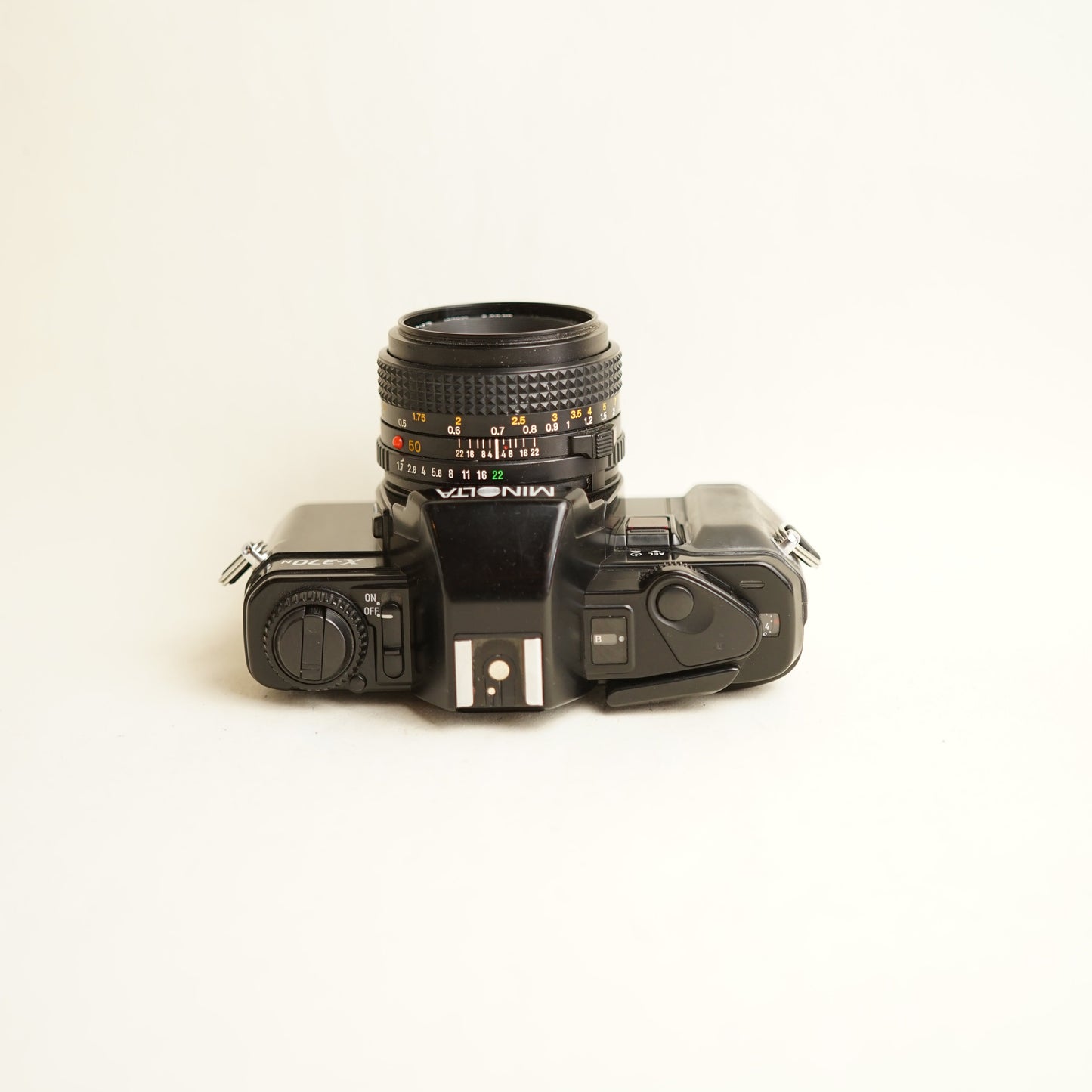 Minolta X-370n Film Camera | 35mm SLR | Tested & Working | Black & Silver