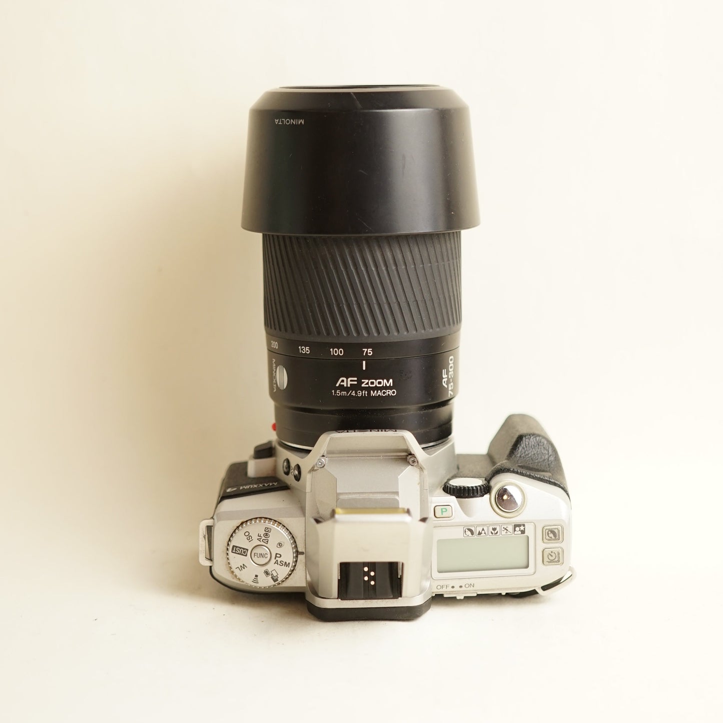 Minolta Maxxum 4 Film Camera | 35mm SLR | Tested & Working | Silver