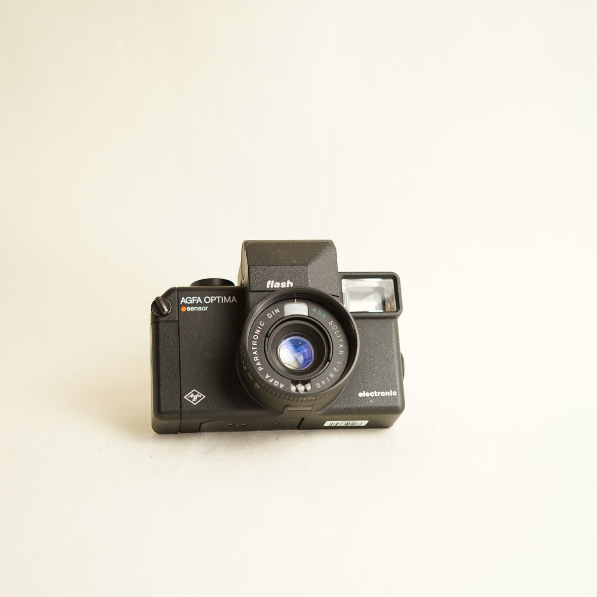 Agfa Optima Film Camera | 35mm Point & Shoot | Tested & Working | Black