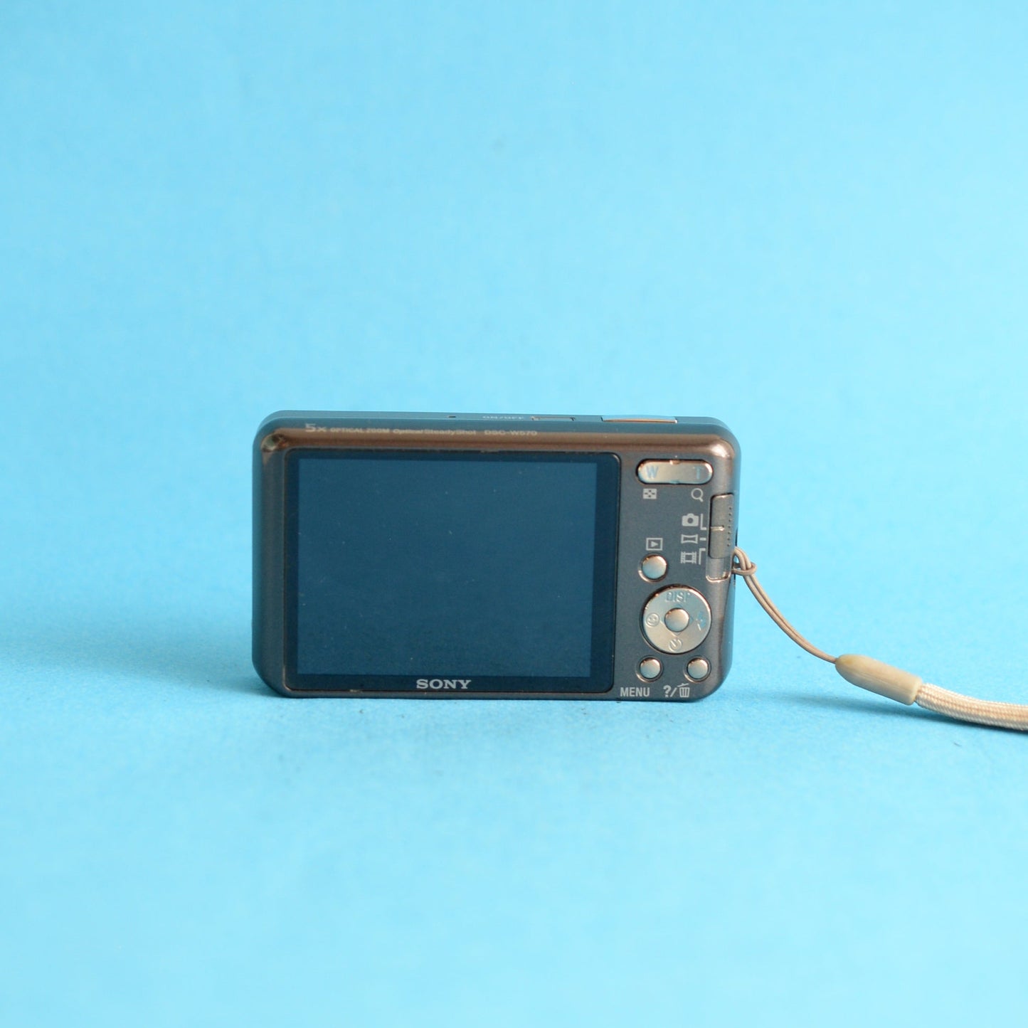 Sony CyberShot DSC-W570 Digital Camera | 16.1MP | Tested & Working | Silver