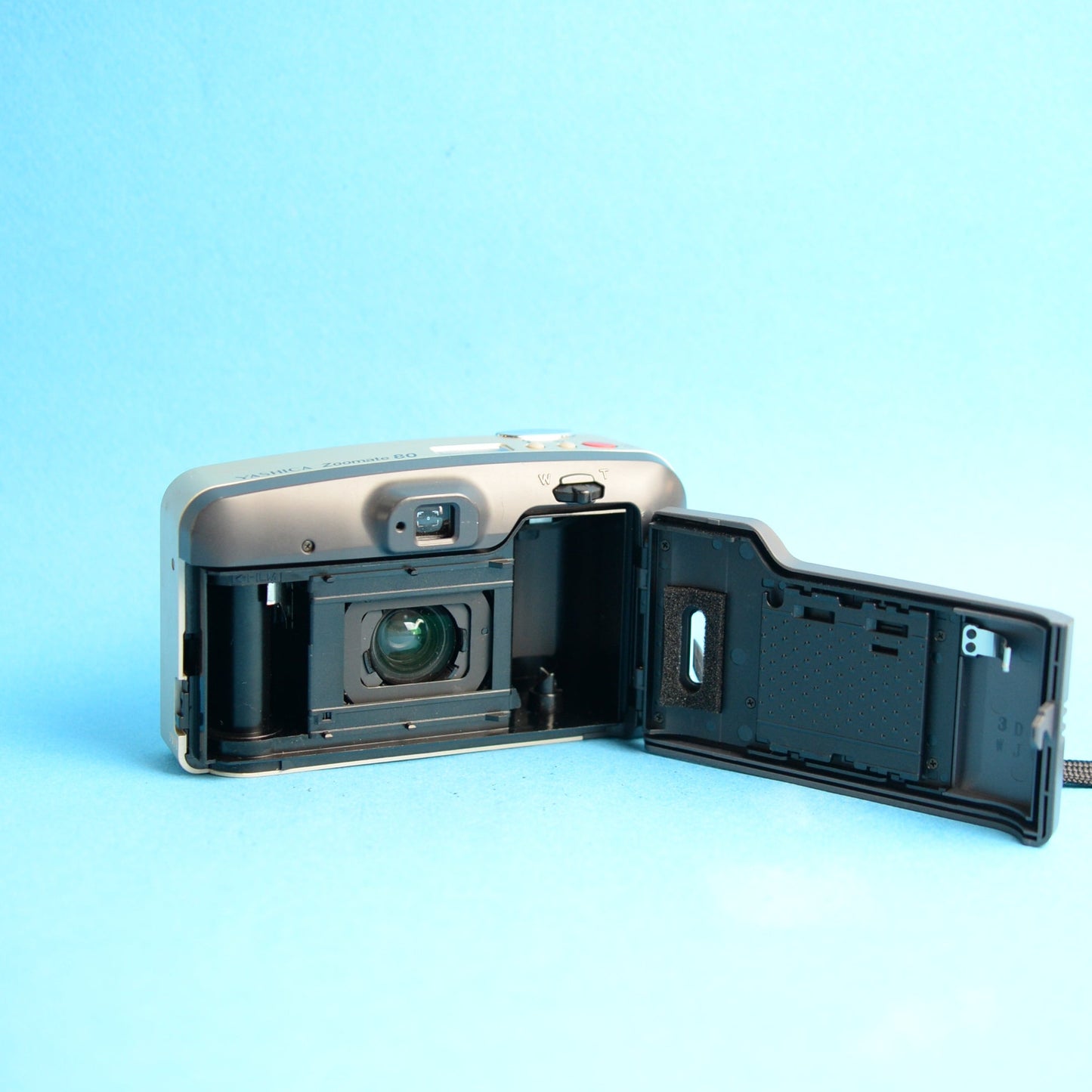 Yashica Zoomate 80 Film Camera | 35mm Point & Shoot | Tested & Working | Gold