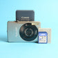 Canon PowerShot SD750 Digital Camera | 7MP | Tested & Working | Silver