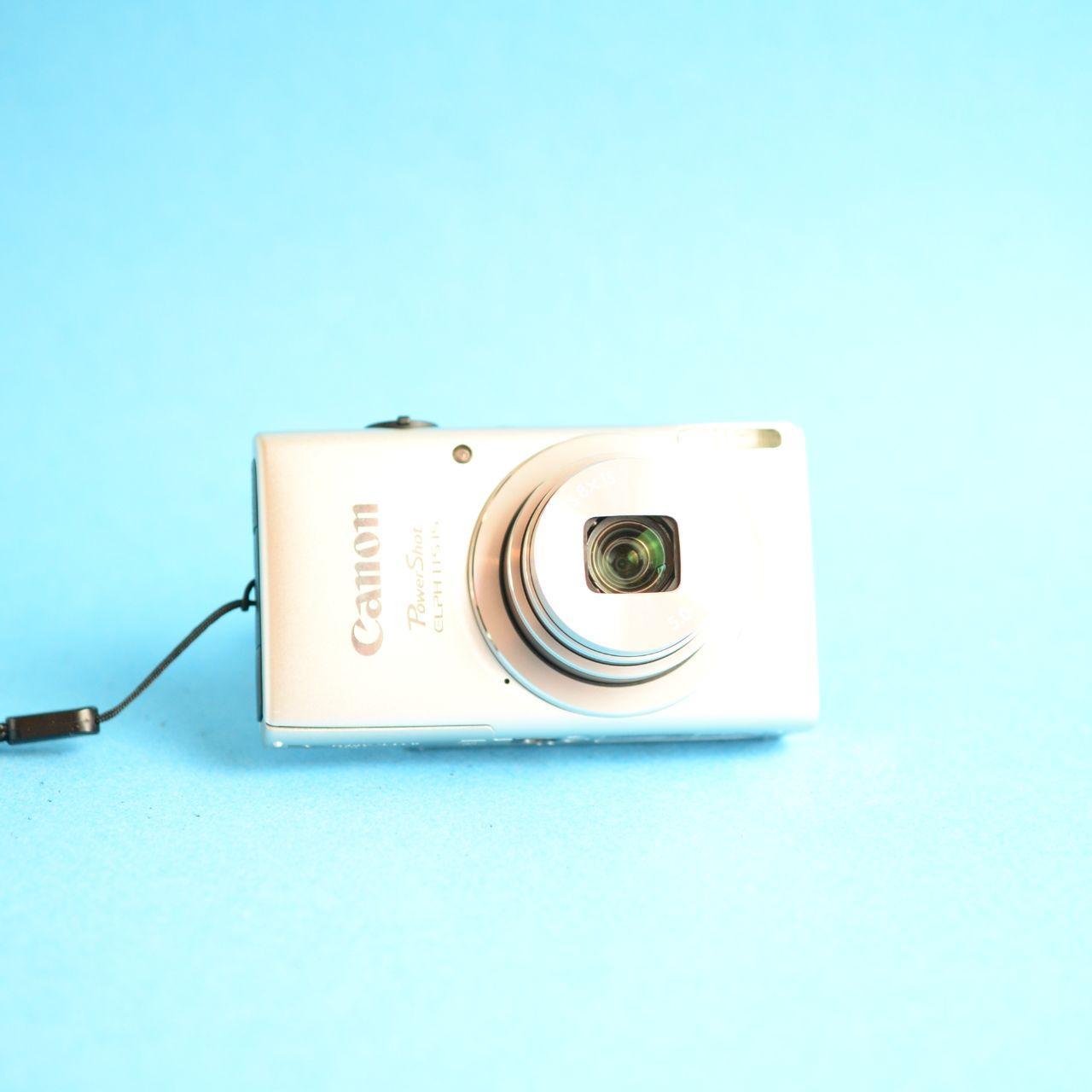 Canon PowerShot ELPH 115 IS Digital Camera | 16MP | Tested & Working | Silver