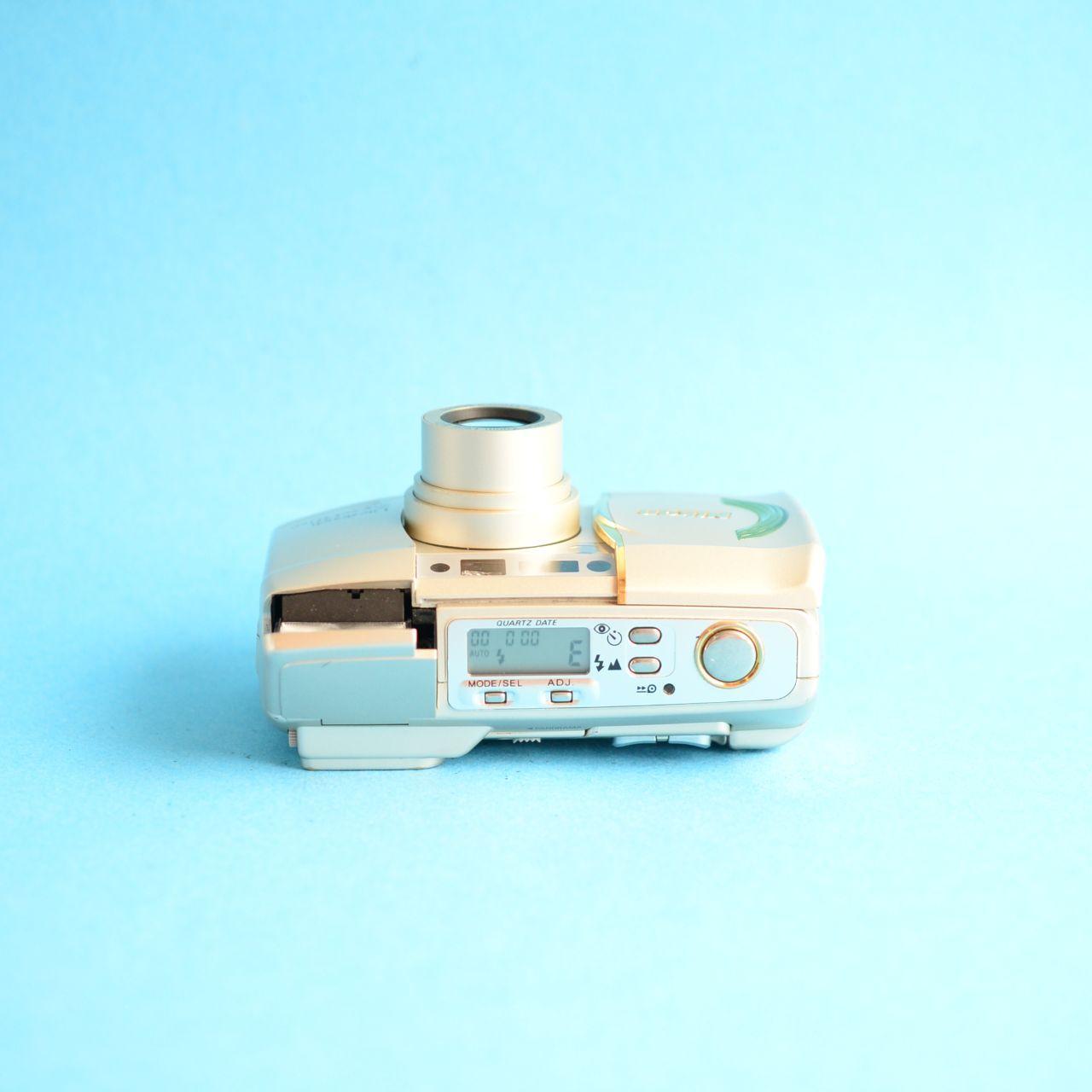 Nikon Lite Touch Zoom 140 ED Film Camera | 35mm Point & Shoot | Read Description | Gold