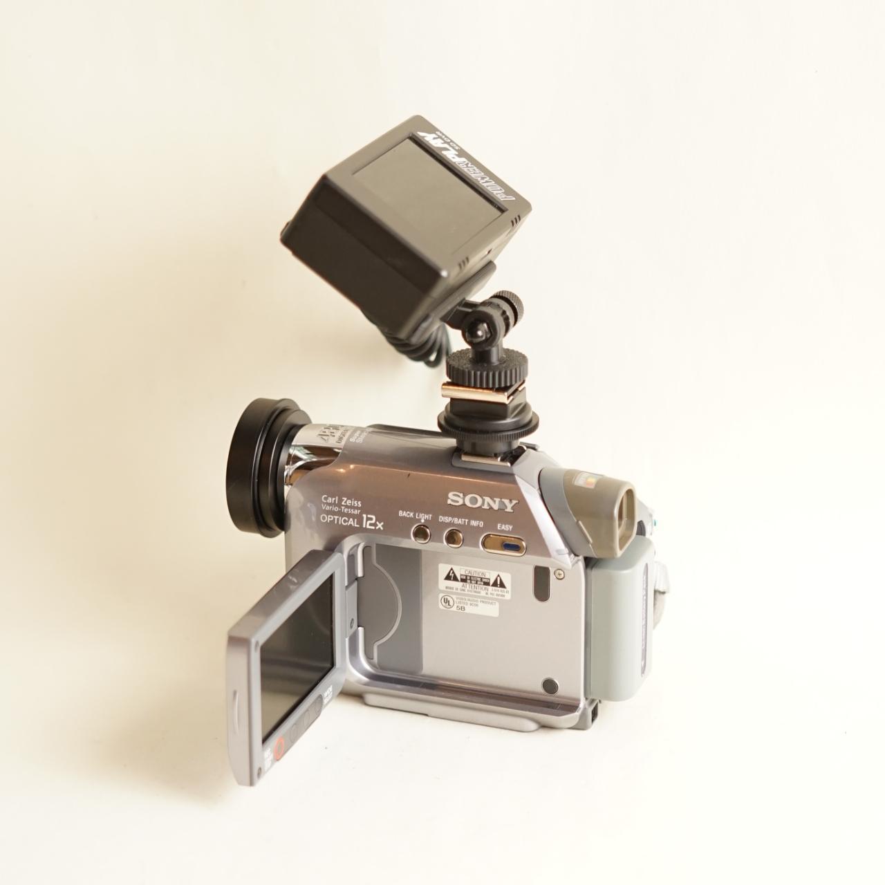 Sony Handycam DCR-HC42 Camcorder | Fisheye + Tapeless Setup | Tested & Working | Grey