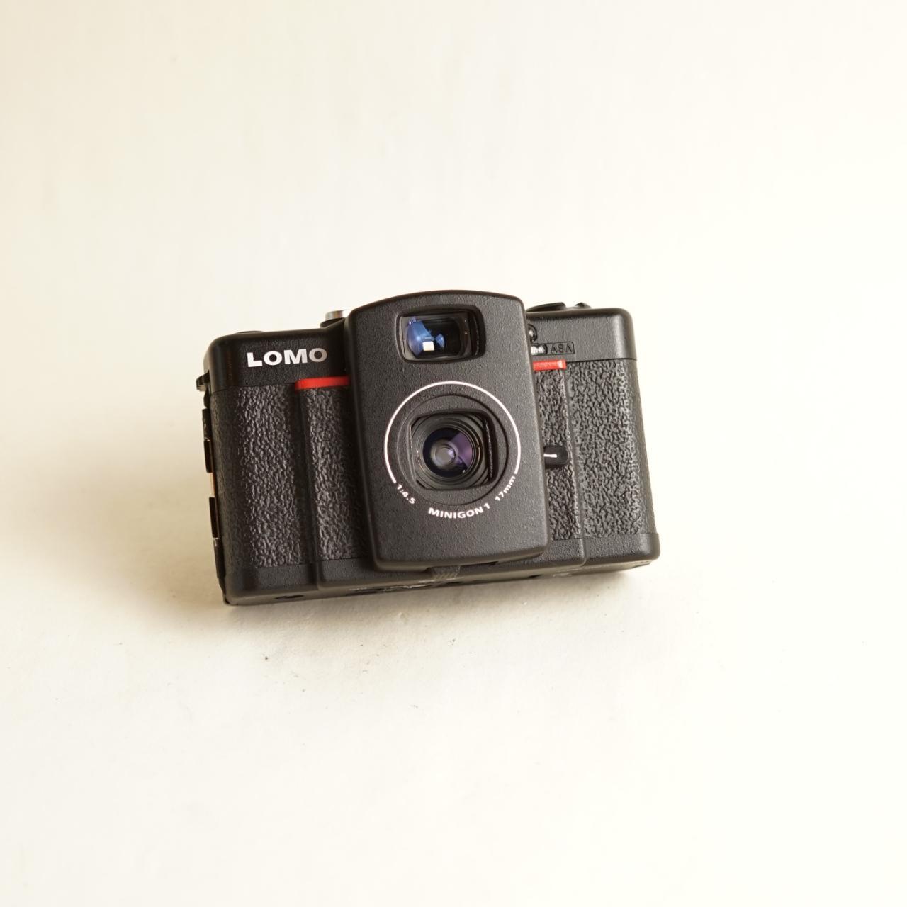 Lomo LC-Wide Film Camera | 35mm Point & Shoot | Tested & Working | Black