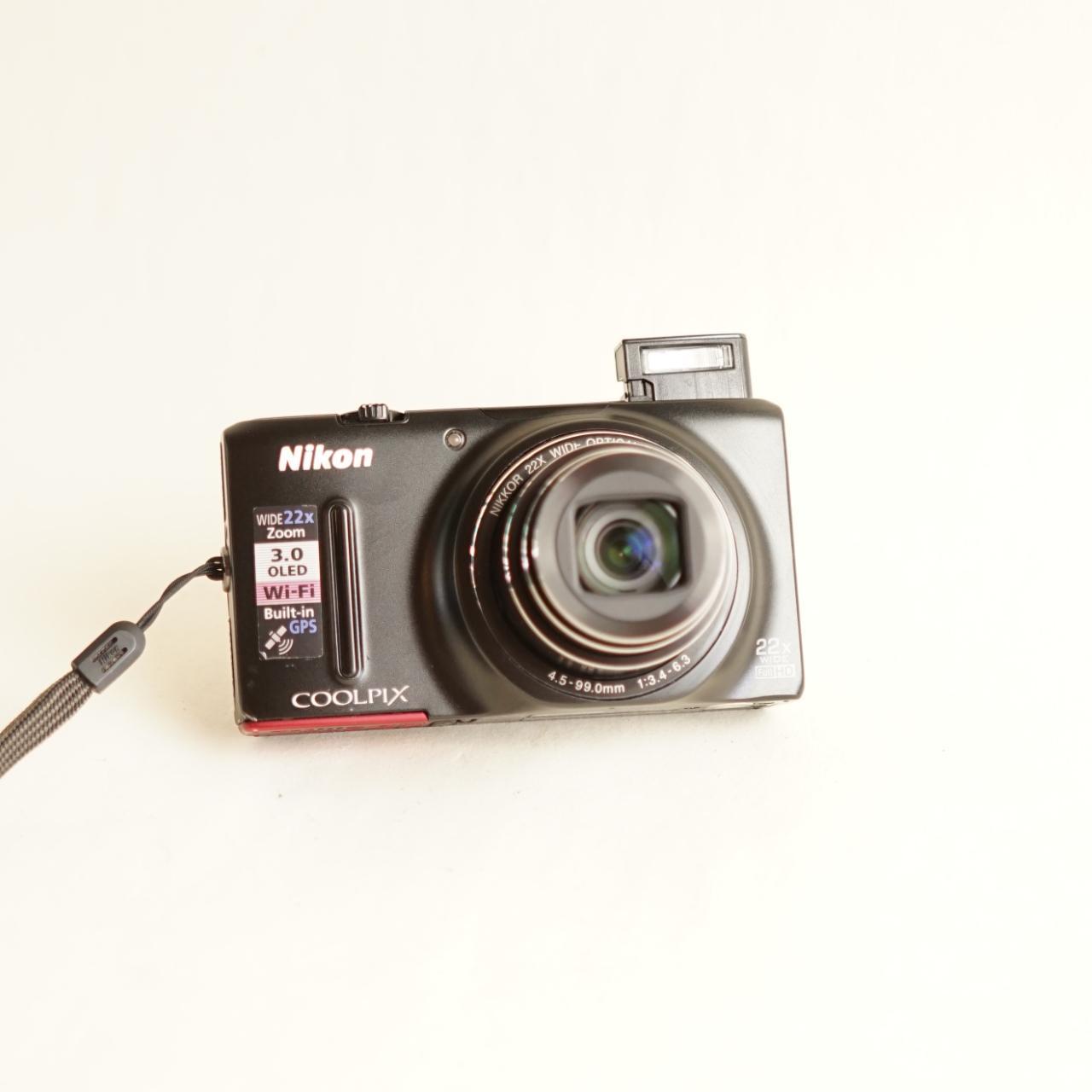 Nikon Coolpix S9500 Digital Camera | 18.1MP | Tested & Working | Black