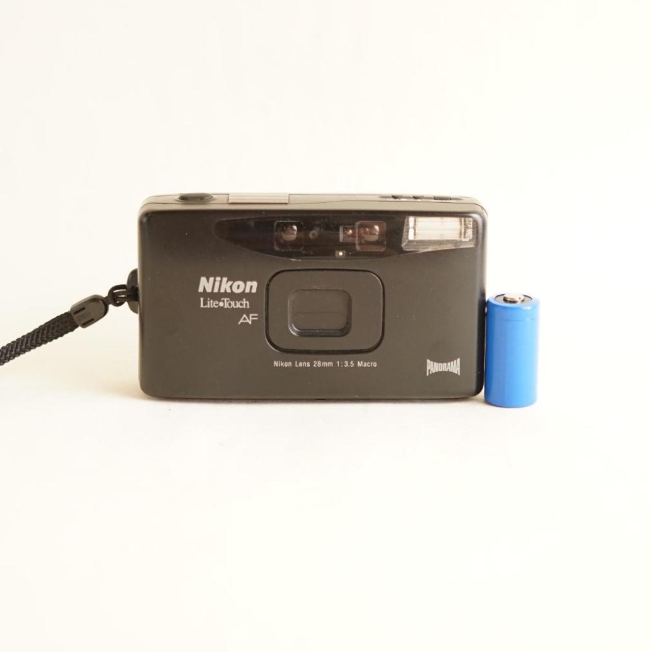 Nikon Lite Touch AF Film Camera | 35mm Point & Shoot | Tested & Working | Black